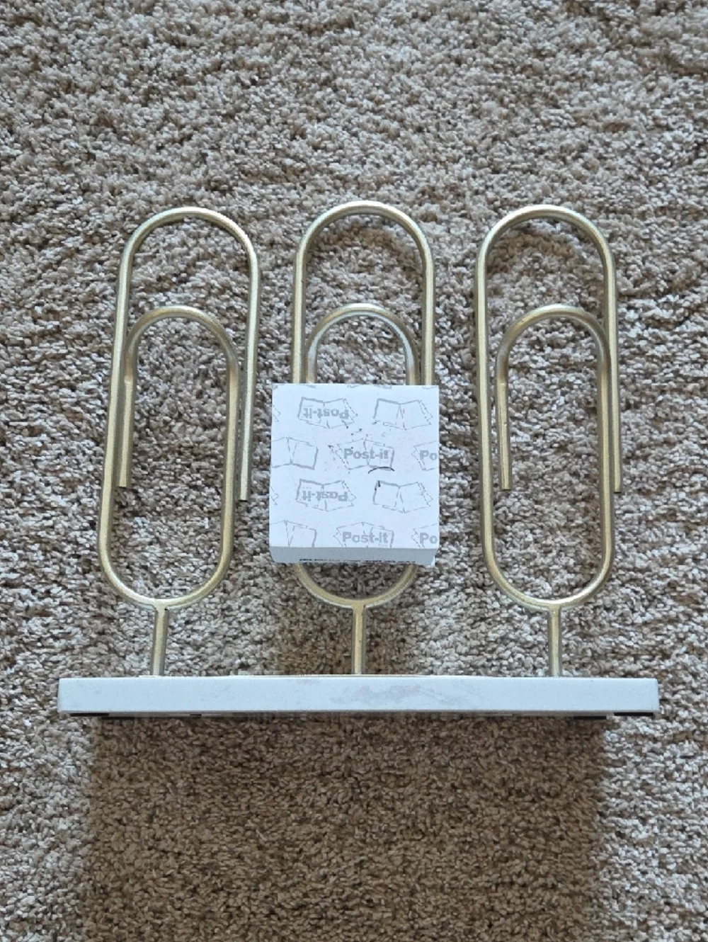 Paper Source Gold Loop Wall Hook Trio